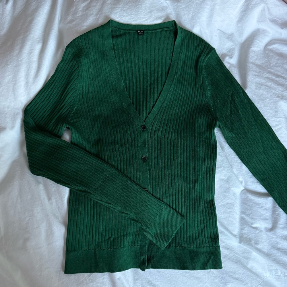 Uniqlo Green Women's Cardigan